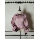 Alice Girl Bear Chocolate Long Sleeve Blouse(1st Pre-Order/3 Colours/Full Payment Without Shipping)